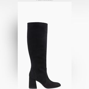 Stuart Weitzman Black Heeled Boots